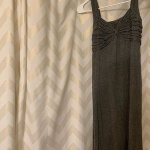 Grey maxi dress